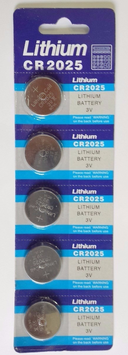 Bateria Lithium 3v CR2025 unid