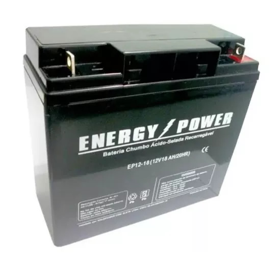 Bateria para nobreak 12 volts 18 amp – Homologada